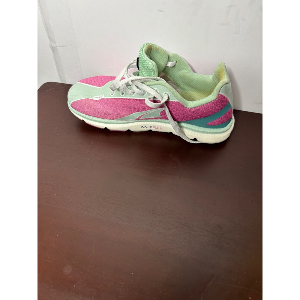 Altra The One 2.5 Womens Running Shoes Pink Mint Green Zero Drop A2523-2 5.5 - Picture 5 of 8
